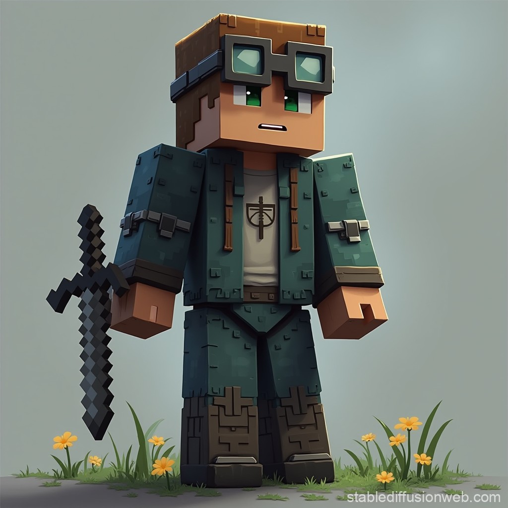 Minecraft AI Logo