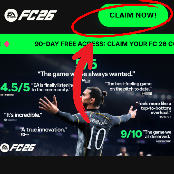 Visual guide for initiating the claim